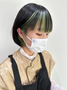 ウトウトヘア(UTUT HAIRE) bang design color