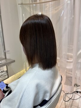 ルスリー 田園調布店(Lsurii) 【田園調布髪質改善】純度100%トリートメント+カット+縮毛矯正