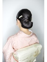 オラ ボーテ(Aura Beaute)&nbsp;入学式・卒業式 訪問着 着付け まとめ髪　ヘアセット
