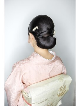 オラ ボーテ(Aura Beaute) 入学式・卒業式 訪問着 着付け まとめ髪　ヘアセット