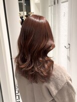 ザックギンザ(ZACC ginza)&nbsp;ピンクブラウン/くびれ巻き/レイヤー