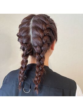 ディコ(Dico) 編み込みアレンジ♪