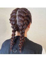 ディコ(Dico) 編み込みアレンジ♪