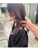 ノード(NODO)&nbsp;【春色】ピンクラベンダーのインナーカラー