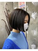 (((蜃気楼)))ミニボブとハイライト