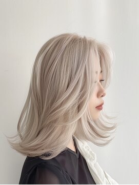 エルサロン 大阪店(ELLE salon) イメチェンフェミニンハイトーン トリプルカラー