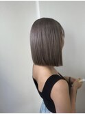 切りっぱなしボブ
