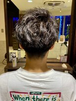 ヘアリゾート粋 ティガ 池袋店(tiga)&nbsp;メンズカット/ブラック/流しセット