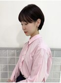 耳かけマッシュショート