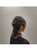 ハーフアップヘアアレンジ /半田/知多/半田美容室/知多美容室