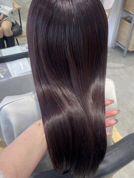 ビューバイネオリーブ 用賀店(Beau'r by neolive) 大人ガーリーダークアッシュ似合わせカットミディアムレイヤー