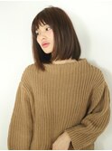 【K-two青山】ラフに決まる☆切りっぱなしで叶えるボブスタイル