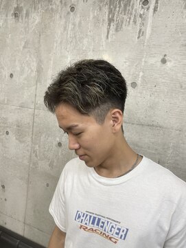 メルシー トータル ブランディング サロン(merci TOTAL BRANDING SALON) メンズ アップバング×ショート