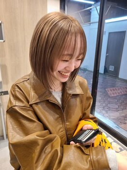 ベック(Bec)の写真/〈駅チカ/近鉄八尾〉一人ひとりの骨格に合わせたSTYLEが人気★“納得の仕上がり”を手に入れて！