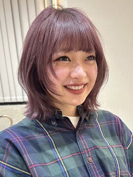 サイン 渋谷(SIGN) 10代/20代/タッセルボブ/透明感カラー