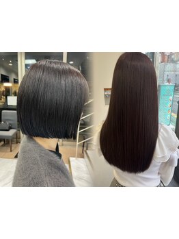 お悩みを解消し,扱いやすく再現性も高いスタイルに☆誰かに会いたくなる,サロン帰りの仕上がりが毎日続く＊