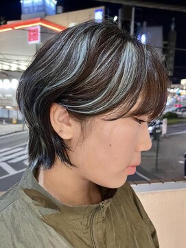 ボコカ(bococa) 【Vicky指名】デザインハイライトペールブルーショート