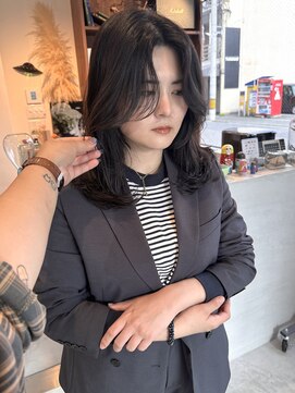 ウィム(wim) 韓国レイヤー × フェイスラインカット