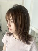 レイヤーカット/ミディアムレイヤー/弘前市