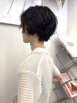 アンダーカレント(undercurrent)&nbsp;ショートスタイルマッシュショートショートパーマニュアンス