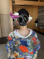 ノード(NODO)&nbsp;ブライダルヘア × 生花アレンジ