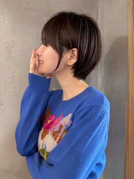 ディモアンド 表参道(Dimo&) xカット//ホワイトグレージュ/レイヤーカット/チェリーブラウン