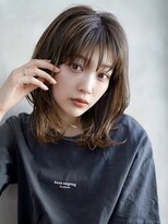 ギークス(GEEKS)&nbsp;【GEEKS渋谷】伸ばしかけロング/ハッシュカット/冬カラー/ウルフ