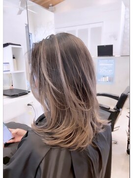 モアナ バイ ヘッドライト 長野駅前店(Moana by HEADLIGHT) #長野駅前#ハイライト#コントラストハイライト#バレイヤージュ