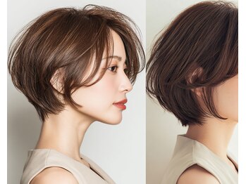 ヘアスタジオブービーの写真/《実力派スタイリストによるカット技術を体感》再現性のある立体的なカットで自然で美しいヘアスタイルに♪