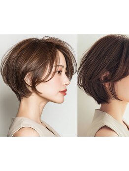 《実力派スタイリストによるカット技術を体感》再現性のある立体的なカットで自然で美しいヘアスタイルに♪
