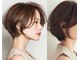 ヘアスタジオブービーの写真/《実力派スタイリストによるカット技術を体感》再現性のある立体的なカットで自然で美しいヘアスタイルに♪