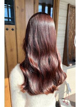 フゥカ 類家店(fuka) 艶々☆チョコレートブラウン　八戸　20代　30代