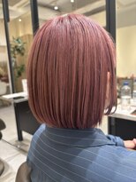 クラップス 弘明寺店(CLAPS)&nbsp;ミニボブ×ピンクパープルカラー