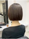 ボブ、ショートボブ、ショートヘアー髪質改善縮毛矯正白髪染め◎