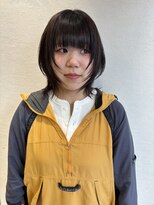 ジプソ(Gypso Hair salon)&nbsp;ワイドバングショートウルフ