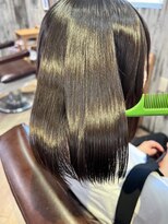 ナナナ パレナ 宝塚店(nanana parena) 大人の丸みボブ×髪質改善×縮毛矯正◎まとまる艶黒髪