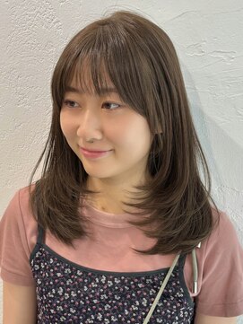 ザザ ZA/ZA 神楽坂 透明感たっぷり!赤み消しミディアムレイヤー