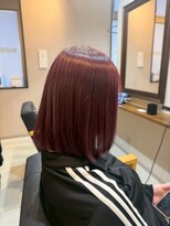 バディヘアーサロン(BUDDY HAIR SALON)&nbsp;ニュアンスカラーシースルー前髪韓国風ヘア透明感ルーズヘア