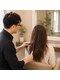 ヘアデザインスペース イチエ(hair design space i chi e)の写真/年齢による髪質の変化(うねり・白髪)に寄り添う丁寧な対話で長くお付き合いできるサロンを目指しています