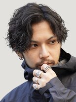 RETOUCH by fifth 銀座 ll Men's salon【10月26日NEW OPEN(予定)】&nbsp;銀座メンズパーマサーフカール波巻きパーマセンターパートウルフ