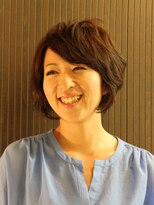 ヘアスパ ポイントハチヨン(HAIR×SPA point84) ふんわりやさしい前下がりショートボブ
