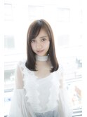 【salon de MiLK 原宿】流しバング×ワンカール