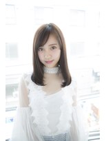 サロンドミルク 原宿(salon de MiLK)&nbsp;【salon de MiLK 原宿】流しバング×ワンカール