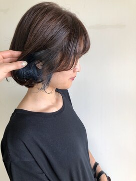 ミラコ(milaco) インナーブルーで個性をプラス