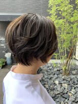 エシレ(esille.)&nbsp;ミントベージュのハンサムショート