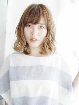 ヘアメイク ナル(hair make nalu) 透け感ゆるウェーブカール