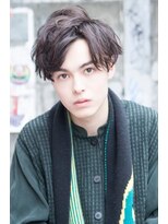 オースティン 錦糸町(AUSTIN) ツイストパーマ七三オールバックマッシュウルフスリークショート