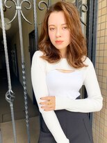 マリアバイアフロート(Maria by AFLOAT) 【山田】かきあげバングメルトカラーナチュラルグラデーション