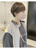 ショートボブ/大人巻き/ぷつっとボブ/ナチュラルモード/銀座駅