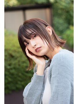 トマト(TOMTO) 【HOSSY】切りっぱなしボブ_外ハネボブ☆ショートボブ